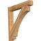 Ekena Millwork Imperial Block Rough Sawn Outlooker, Western Red Cedar, 8"W x 48"D x 48"H OUT08X48X48IMP05RWR - alternate 1